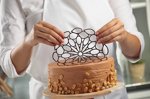 Sugarveil geometric floral - geometric,