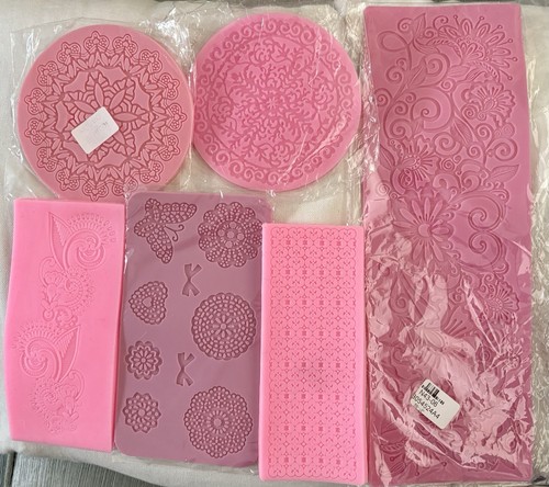 Set ornate designs - designs, silicone